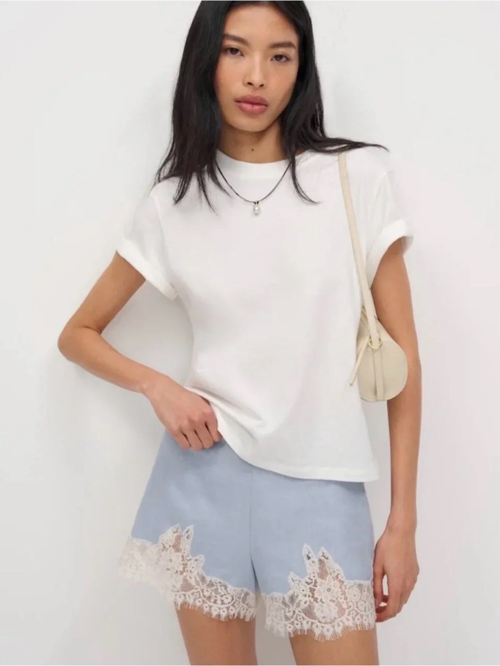 Reformation Fern Linen Shorts